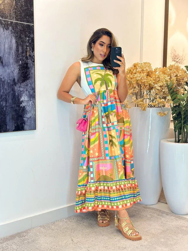 3033- Vestido algodão | Inspiração Farm