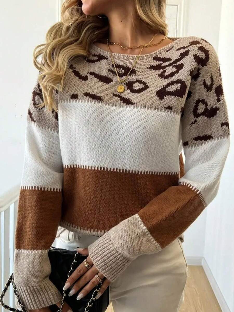 Blusa Manga Longa de Onça